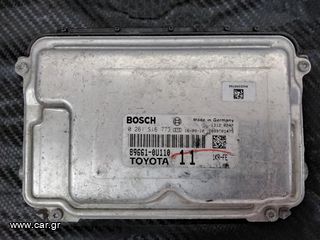 TOYOTA YARIS 2016 ΕΓΚΕΦΑΛΟΣ BOSCH 0 261 S16 773,89661-0U110,1KR-FE,11,ME19.9.52