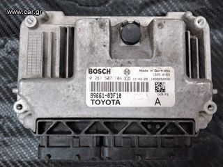 TOYOTA YARIS 2012 ΕΓΚΕΦΑΛΟΣ BOSCH 0 261 S07 104,89661-0DF10,1KR-FE,ME7.9.52