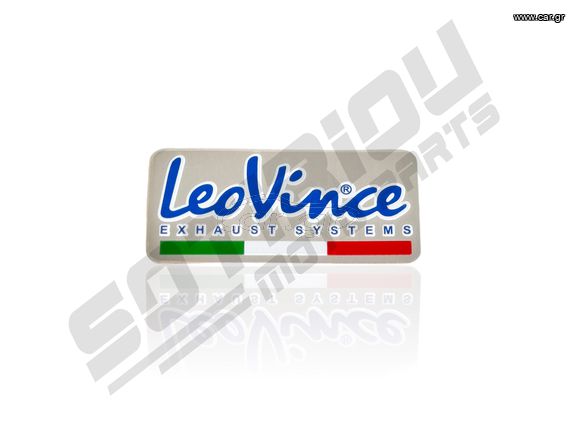 ΑΥΤΟΚΟΛΛΗΤΟ ΕΜΒΛΗΜΑ ΕΞΑΤΜΙΣΗΣ LEOVINCE (7x3.5)εκ