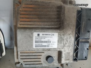 Εγκέφαλος μηχανής Opel Corsa D 2006-2011 . Κωδικός 55198930 CN-thumb-1