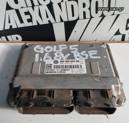 Εγκέφαλος κινητήρα golf5(1K) 1.6 8v BSE