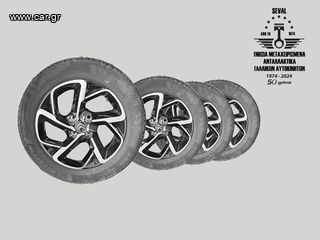 Ζάντες Αλουμινίου Citroën HELLIX 16" για C3 2021, C2, C4 - Καλέστε για τιμή. Seval parts