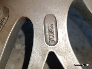 Ζάντες BBS 18" με λάστιχα άψογες-thumb-3