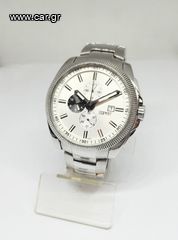 Ρολόι ανδρικό Esprit Fast Lane ES100981002 με μπρασελέ και λευκό καντράν Α9586 ΤΙΜΗ 195 ΕΥΡΩ