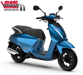 Peugeot Django 125 2025 ACTIVE *EΠΩΝΥΜΑ ΔΩΡΑ+ ΤΕΛΗ '25* ΔΙΧΡΩΜΑ