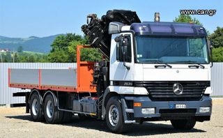 Γερανοί - Φορτηγά Με Γερανό Mercedes-Benz 2003 ACTROS 2635 πλατφόρμα 6,40μ + HIAB 400 E-5 + FUNK-thumb-2