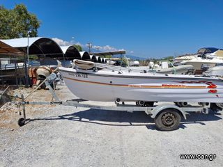 Thomas 2001 Βάρκα 4,10 μέτρα με μηχανή Suzuki 25hp 2015