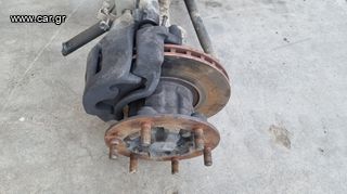 ΑΞΟΝΑΣ ΕΜΠΡΟΣ ΚΟΜΠΛΕ ΜΕ ΔΑΓΚΑΝΕΣ ΓΙΑ MERCDDES BENZ VARIO 814 ΣΕ ΑΡΙΣΤΗ ΚΑΤΑΣΤΑΣΗ