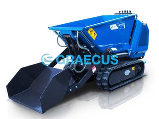 Ντάμπερ - Dumper Graecus 2026 HT800FL-PRO | Ντάμπερ Diesel Kubota Υδρ/στατικο με Φορτωτή-thumb-1