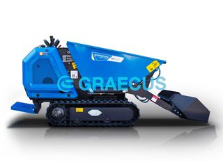 Ντάμπερ - Dumper Graecus 2026 HT800FL-PRO | Ντάμπερ Diesel Kubota Υδρ/στατικο με Φορτωτή-thumb-3