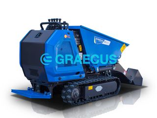 Ντάμπερ - Dumper Graecus 2026 HT800FL-PRO | Ντάμπερ Diesel Kubota Υδρ/στατικο με Φορτωτή-thumb-4