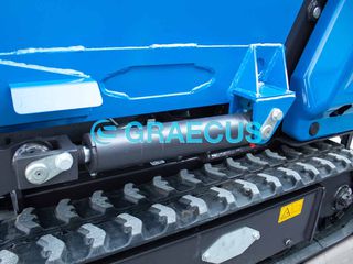 Ντάμπερ - Dumper Graecus 2026 HT800FL-PRO | Ντάμπερ Diesel Kubota Υδρ/στατικο με Φορτωτή-thumb-8