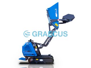 Ντάμπερ - Dumper Graecus 2026 HT800FL-PRO | Ντάμπερ Diesel Kubota Υδρ/στατικο με Φορτωτή-thumb-12