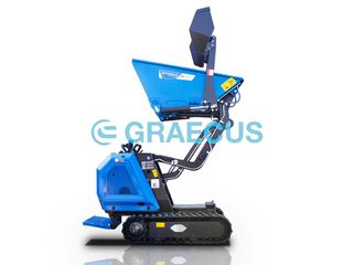 Ντάμπερ - Dumper Graecus 2026 HT800FL-PRO | Ντάμπερ Diesel Kubota Υδρ/στατικο με Φορτωτή-thumb-14