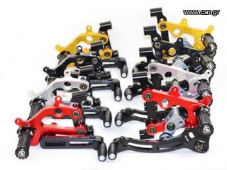 Ducabike ρυθμιζόμενα ποδοστήρια SBK για Ducati Panigale
