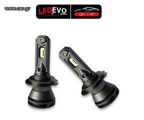 LED HEADLIGHTS H7 8000LM 9-32V MINI DESIGN PLUG & PLAY LEDEVO Q81