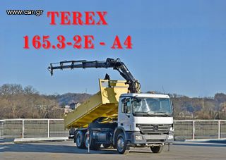 Γερανοί - Φορτηγά Με Γερανό Mercedes-Benz 2008 ACTROS 2636 * TEREX 165.2E - A4 + FUNK/6x4