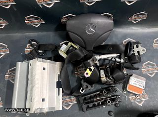 SET AIRBAG MERCEDES-BENZ W168 A-CLASS 98-04 MERCEDES DIMITROPOULOS & PSA PARTS