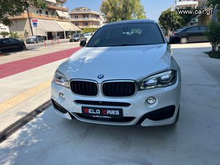 Bmw X6 2019 ΓΝΗΣΙΟ m pack - δερμα -οροφη - προσφορα !-thumb-2