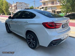 Bmw X6 2019 ΓΝΗΣΙΟ m pack - δερμα -οροφη - προσφορα !-thumb-10
