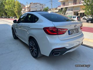 Bmw X6 2019 ΓΝΗΣΙΟ m pack - δερμα -οροφη - προσφορα !-thumb-11