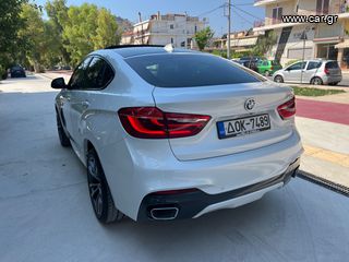 Bmw X6 2019 ΓΝΗΣΙΟ m pack - δερμα -οροφη - προσφορα !-thumb-12
