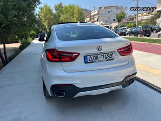 Bmw X6 2019 ΓΝΗΣΙΟ m pack - δερμα -οροφη - προσφορα !-thumb-13