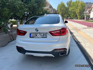 Bmw X6 2019 ΓΝΗΣΙΟ m pack - δερμα -οροφη - προσφορα !-thumb-15