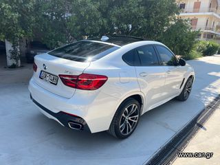 Bmw X6 2019 ΓΝΗΣΙΟ m pack - δερμα -οροφη - προσφορα !-thumb-17