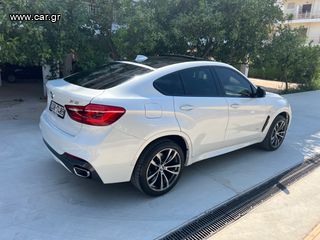 Bmw X6 2019 ΓΝΗΣΙΟ m pack - δερμα -οροφη - προσφορα !-thumb-18