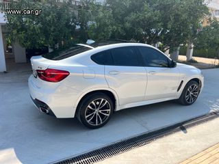Bmw X6 2019 ΓΝΗΣΙΟ m pack - δερμα -οροφη - προσφορα !-thumb-19