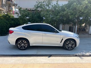 Bmw X6 2019 ΓΝΗΣΙΟ m pack - δερμα -οροφη - προσφορα !-thumb-21