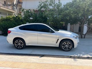 Bmw X6 2019 ΓΝΗΣΙΟ m pack - δερμα -οροφη - προσφορα !-thumb-22