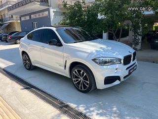 Bmw X6 2019 ΓΝΗΣΙΟ m pack - δερμα -οροφη - προσφορα !-thumb-26