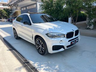 Bmw X6 2019 ΓΝΗΣΙΟ m pack - δερμα -οροφη - προσφορα !-thumb-27