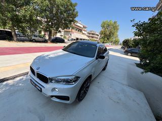 Bmw X6 2019 ΓΝΗΣΙΟ m pack - δερμα -οροφη - προσφορα !-thumb-31
