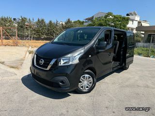 Nissan NV300 2017 9 ΘΕΣΕΙOΜΑΚΡΥ ΠΙΣΩ ΚΛΙΜΑ 2 ΠΛΑΙΝΕΣ ΠΟΡΤΕΣ 1,6DIESEL