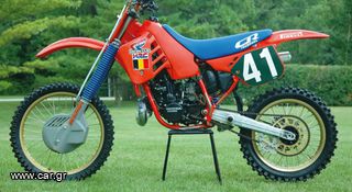 Κάλυμμα σέλας Team Honda CR 125 / 250 '87-'88