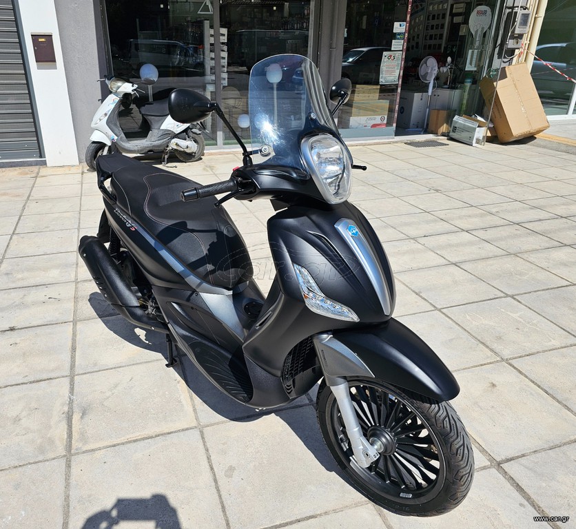 Piaggio Beverly 300 2018 300 S-ABS-ASR-ΜΑΤ ΧΡΩΜΑ