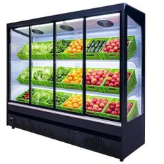 ΨΥΓΕΙΟ SELF SERVICE ΣΥΝΤΗΡΗΣΗΣ CRYSTAL FMG-04-L 3.00x0.70x1.95 / ΣΥΡΟΜΕΝΕΣ ΠΟΡΤΕΣ / ΜΕ ΜΟΤΕΡ