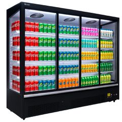 ΨΥΓΕΙΟ SELF SERVICE ΣΥΝΤΗΡΗΣΗΣ CRYSTAL FMG-04-L 3.00x0.70x1.95 / ΣΥΡΟΜΕΝΕΣ ΠΟΡΤΕΣ / ΜΕ ΜΟΤΕΡ