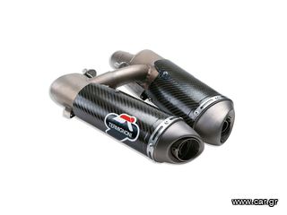 Termignoni τελικό εξάτμισης carbon με σιγαστήρα για Ducati Hypermotard 796-1100