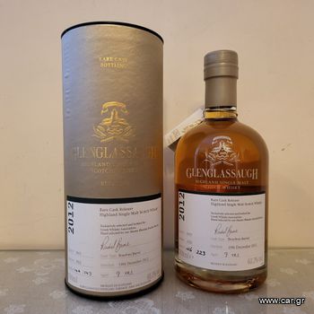 Glenglassaugh 2012 - 9yo.  Greek Whisky Association.