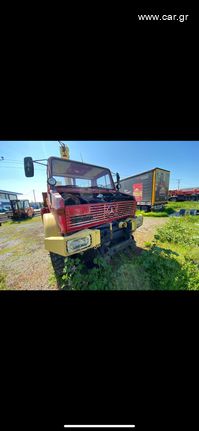 Unimog '88 Γερανός,σκούπα,βυτίο,παρτικοφ