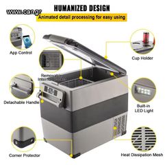 Car Refrigerator Mini Fridge.-thumb-1