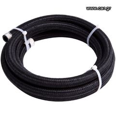 AEROFLOW 450 Series Black Braided Light Weight Hose 8AN 1M