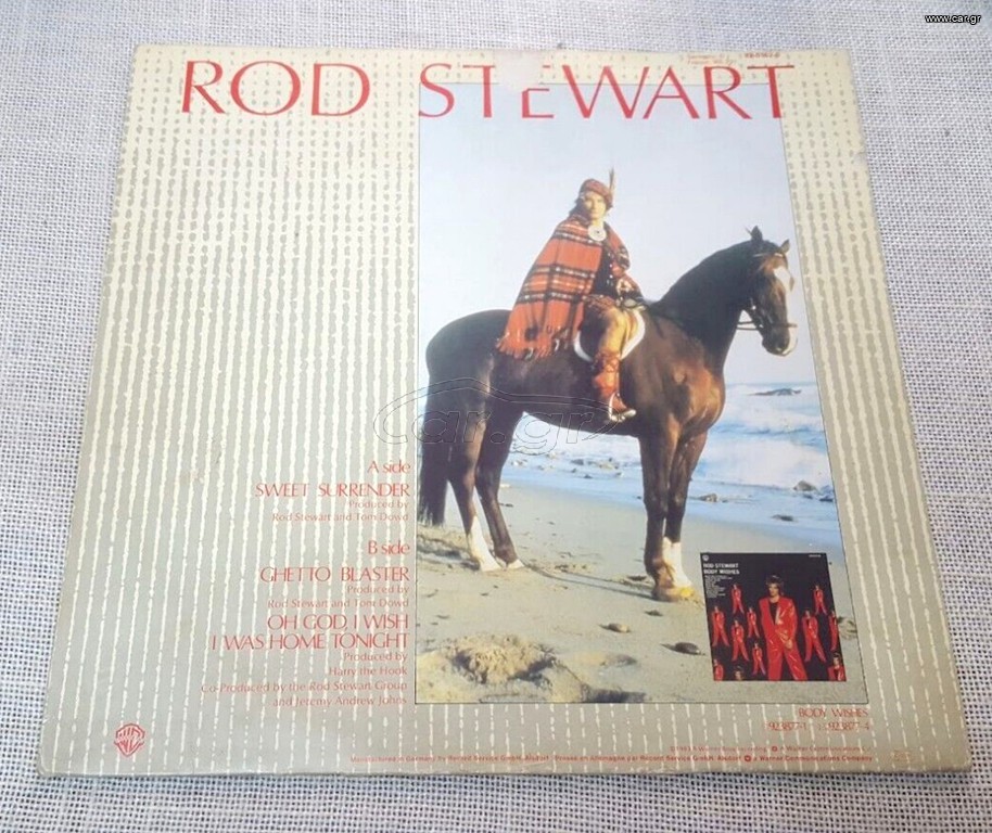 Rod Stewart – Sweet Surrender 12'