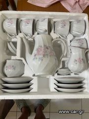 Σετ τσαγιού  9 τεμαχίων πορσελάνινο