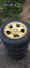 ΖΑΝΤΕΣ SUBARU FORESTER ΧΡΥΣΕΣ ΜΕ ΛΑΣΤΙΧΑ Goodyear Wrangler 215/60-16