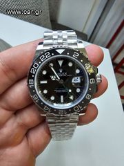 Rolex gmt master 2 ref. 126710GRNR Bruce Wayne with Jubilee Bracelet 904l and correct hand stack movement new superclone edition 2024